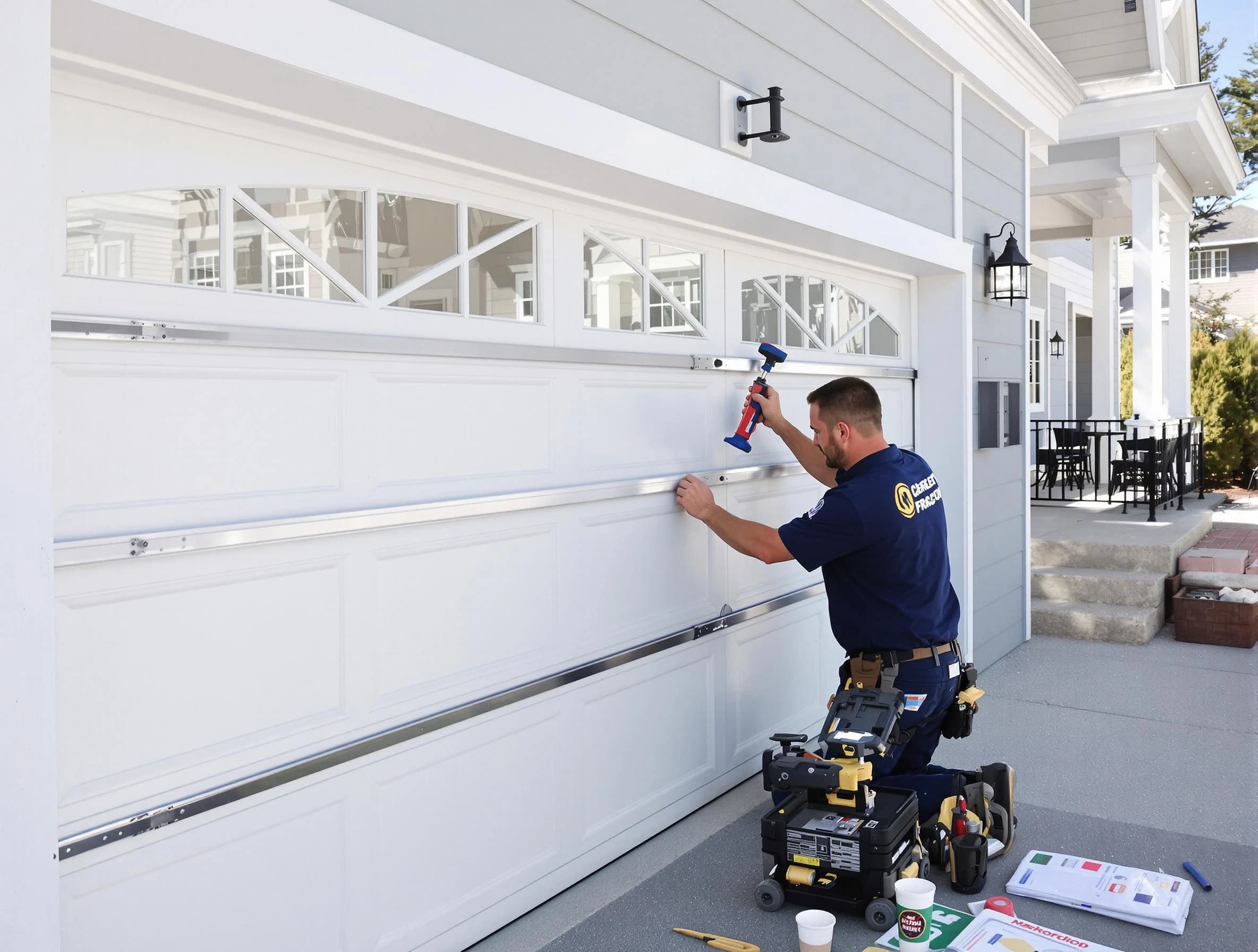Professional garage door installation by Millburn Garage Door Repair in Millburn