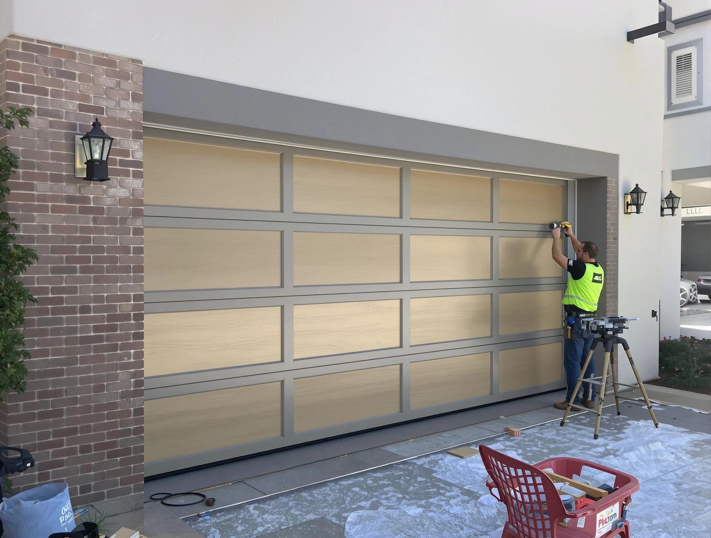 Garage door replacement service by Millburn Garage Door Repair in Millburn