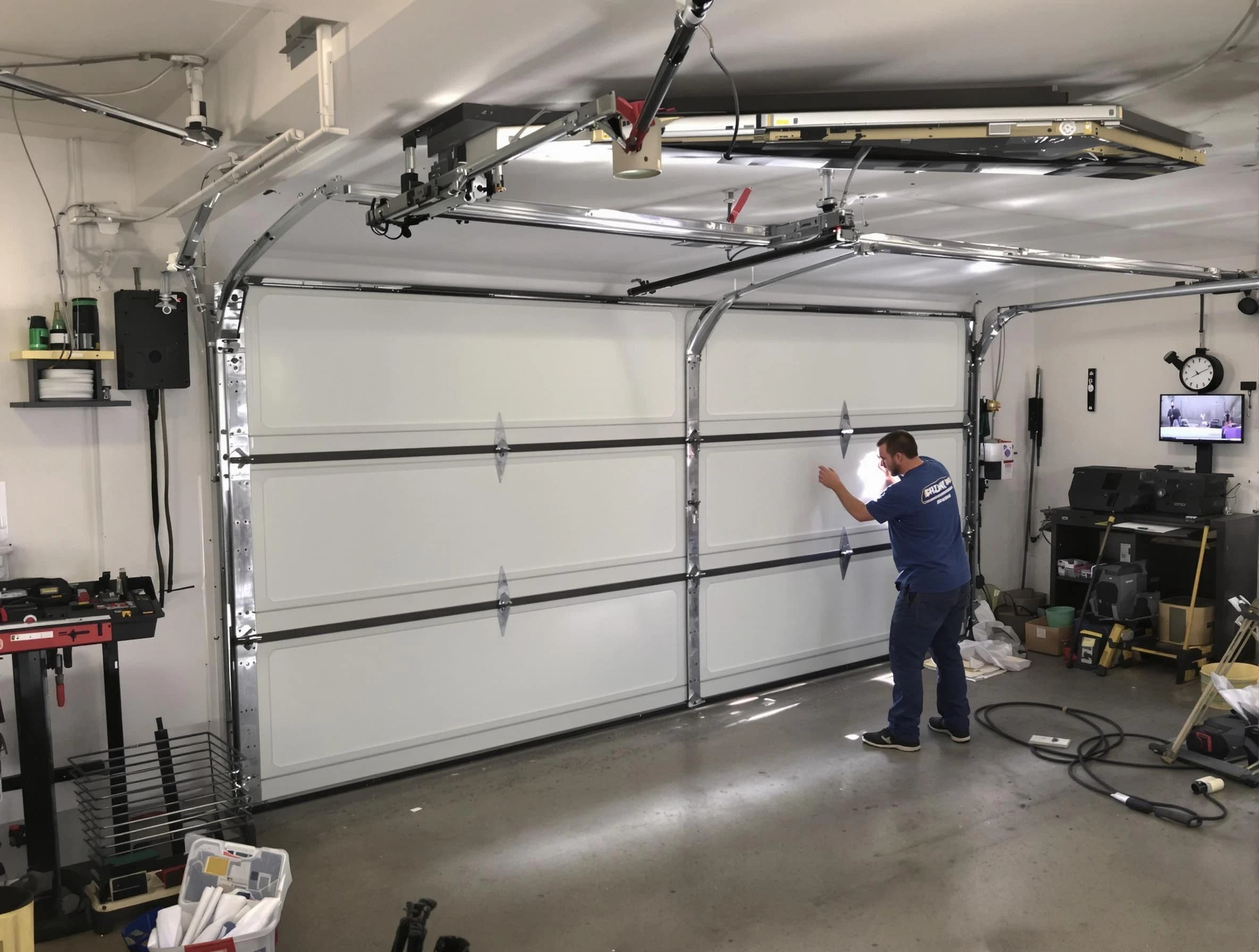 Professional garage door repair service by Millburn Garage Door Repair in Millburn