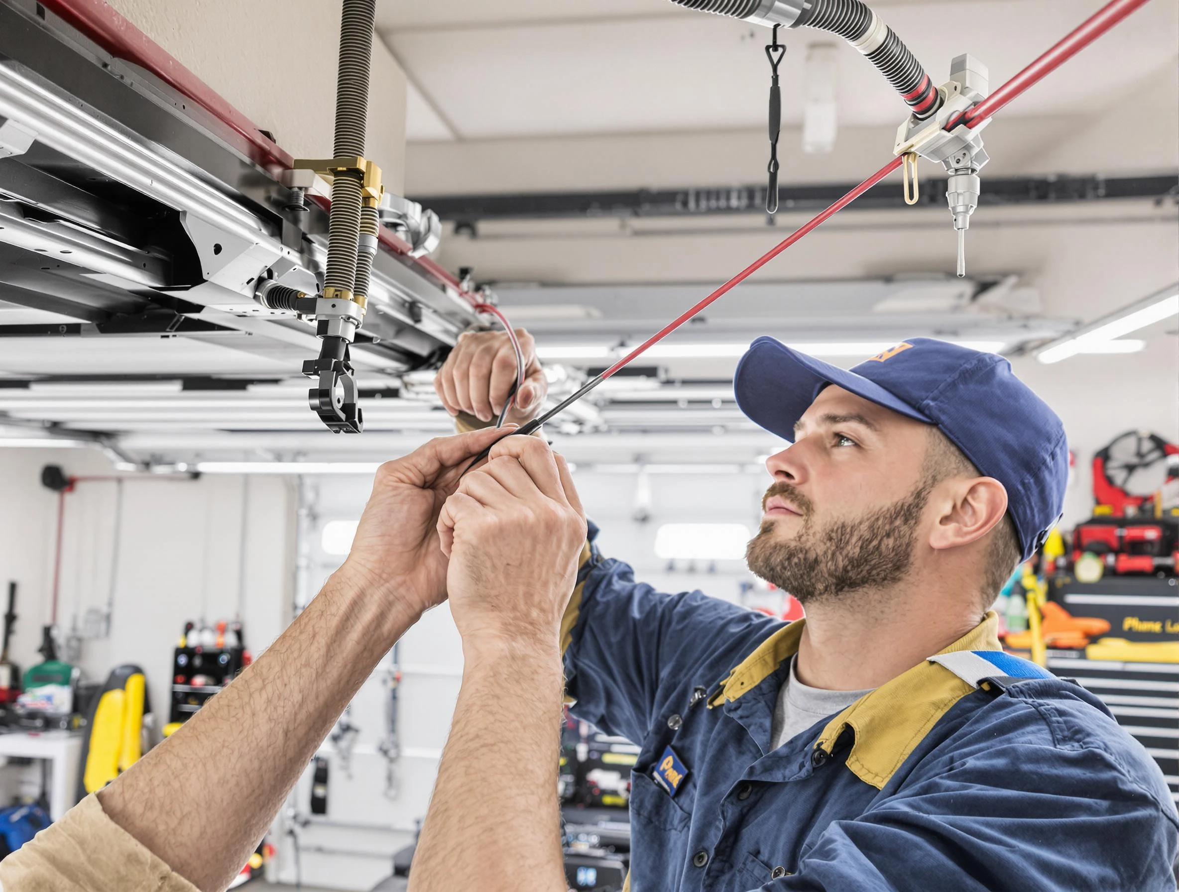 Garage Door Cable Repair in Millburn
