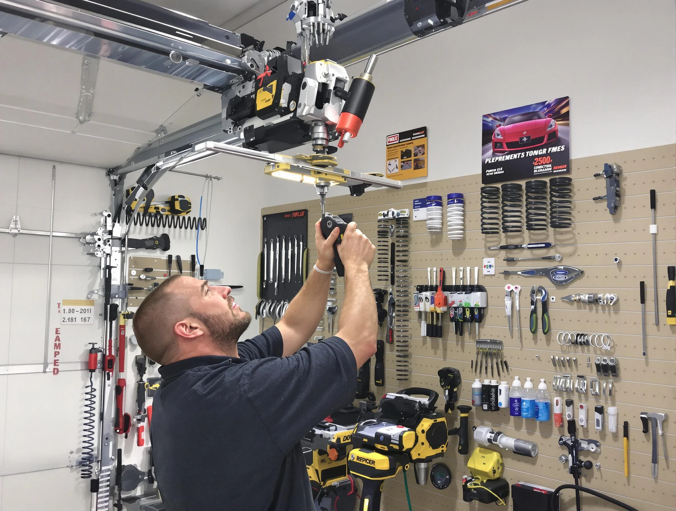 Garage Door Spring Repair in Millburn